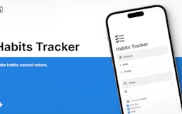 Habits Tracker media 1