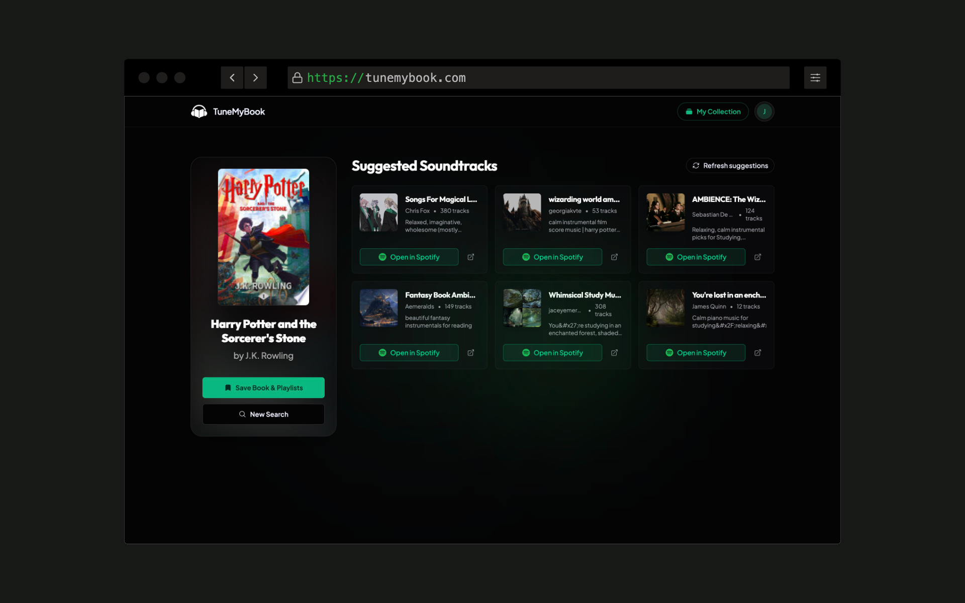 Tune My Book gallery image