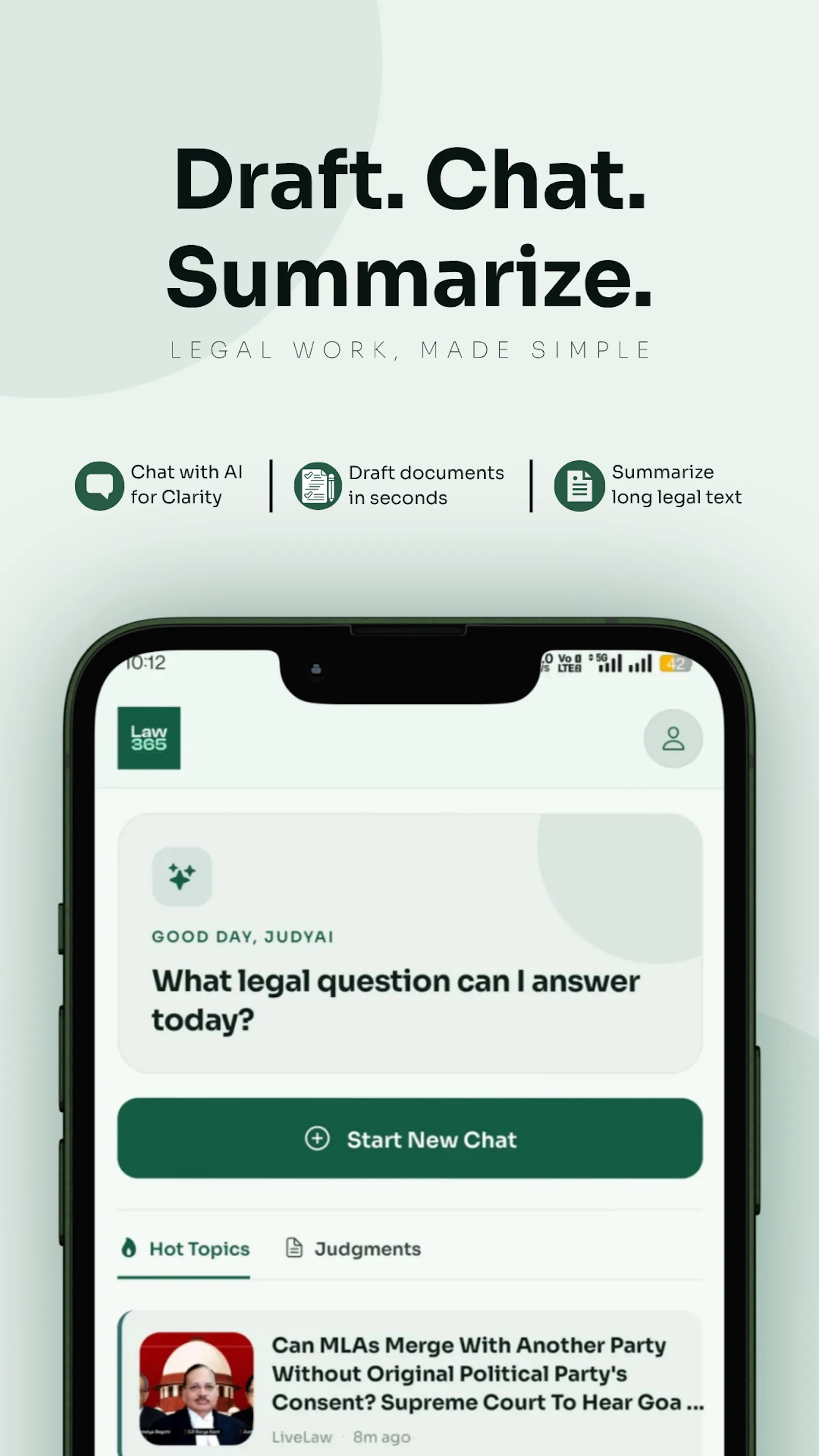 Law365 screenshot 2