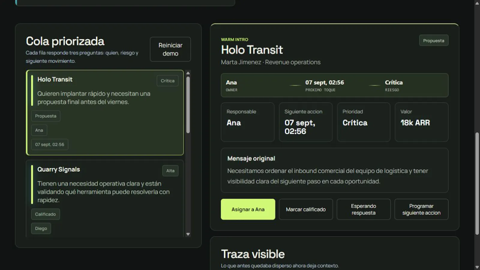 Lead Relay screenshot 1