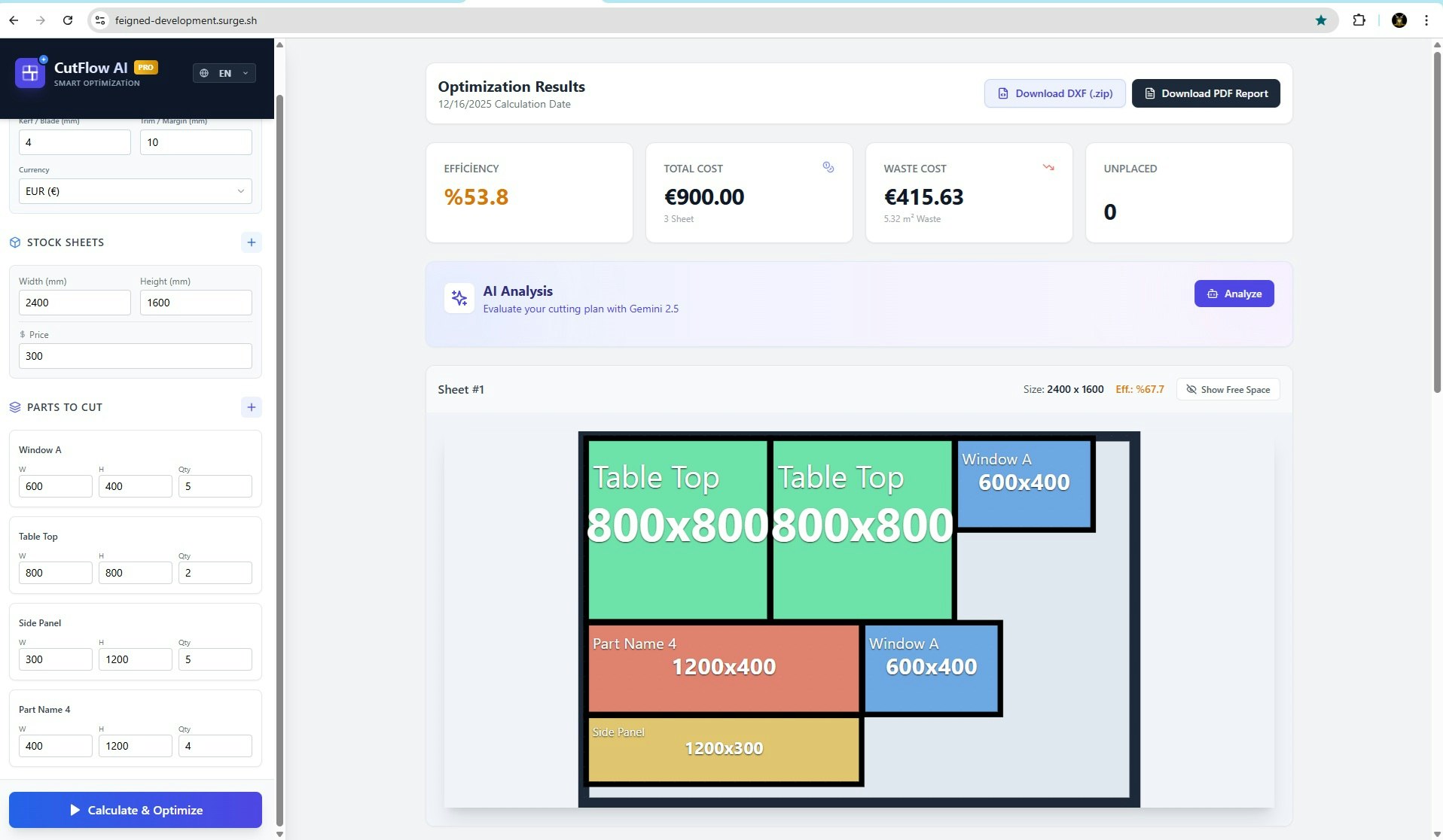CutFlow AI - Main product screenshot demonstrating key features and user interface