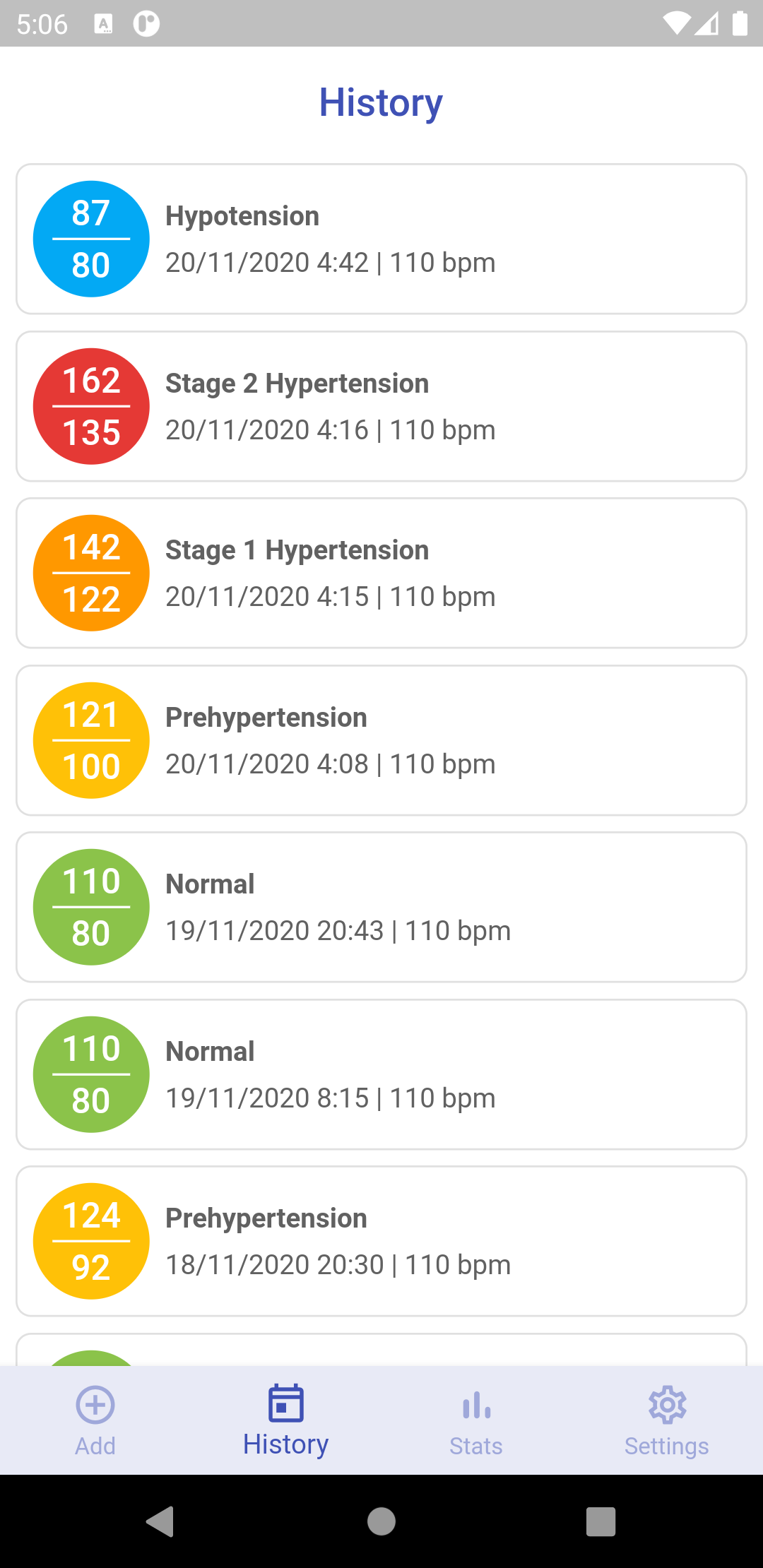Medioo: Blood Pressure Logger gallery image