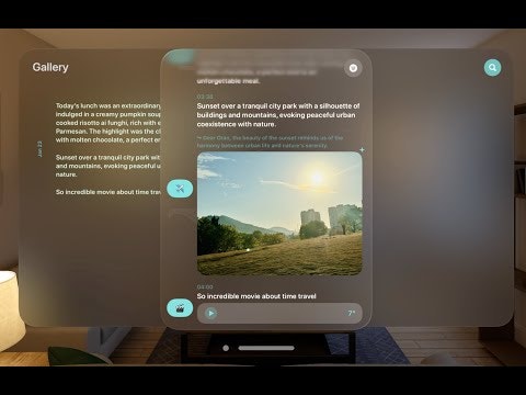 Lifelight:AI Journal/Note for Vision Pro gallery image