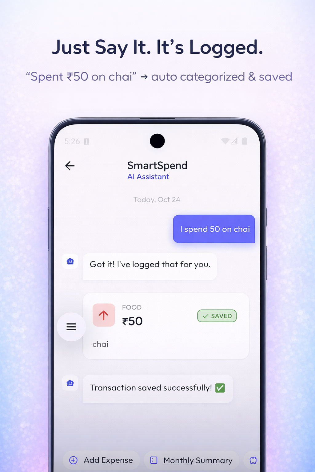 SmartSpend AI gallery image