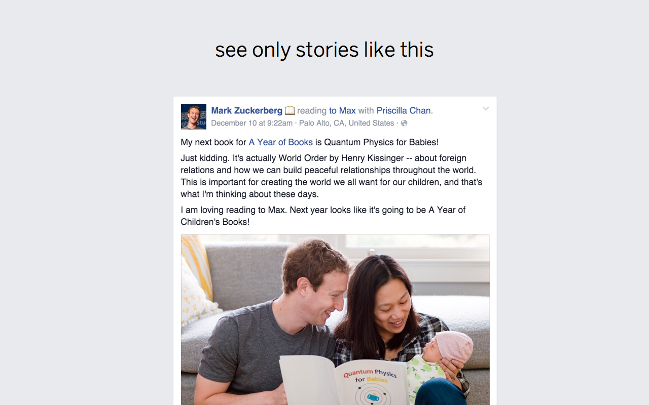 Facebook friends feed gallery image