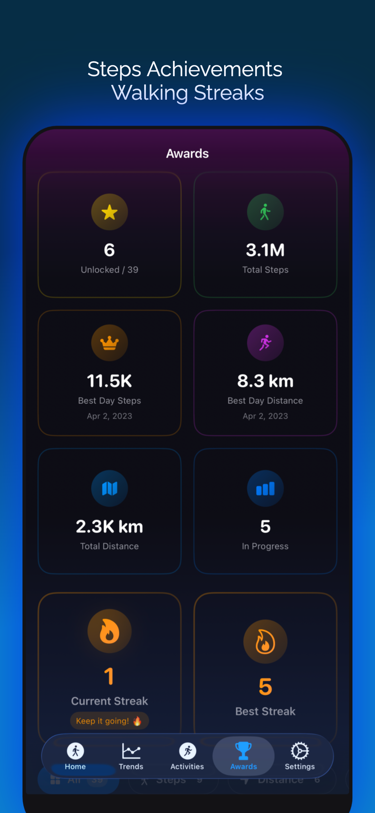 Steply: Steps App Pedometer gallery image