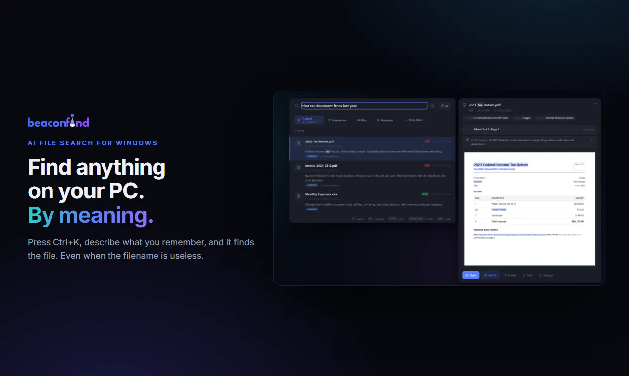 BeaconFind screenshot 1