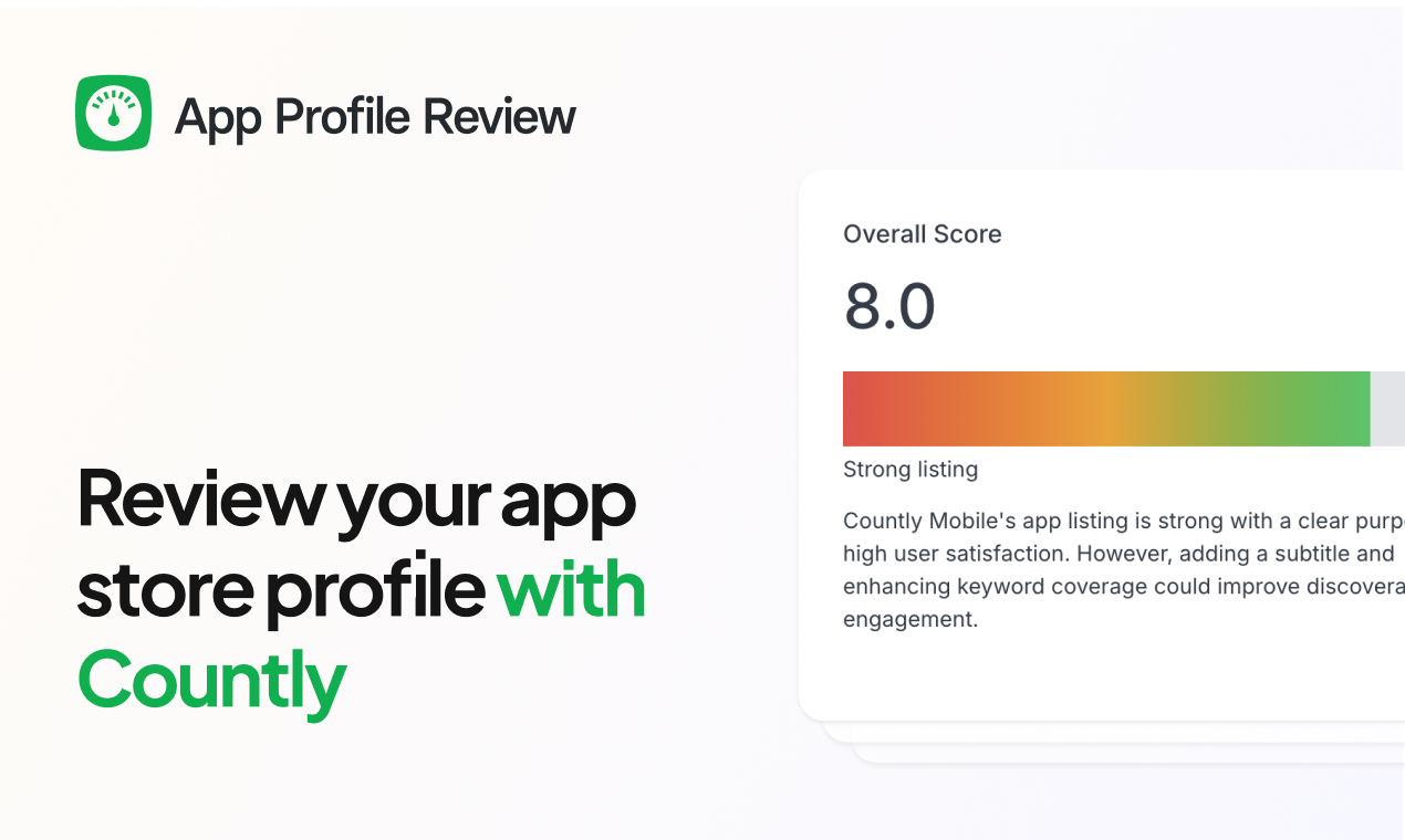 Média Revue de profil d'application par compteur - Insights aigus rapides pour augmenter vos téléchargements 1