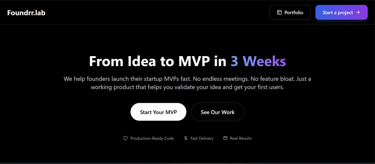 Founder.lab  -  3週間でアイデアからMVPまで - 私は創業者がアイデアから数週間ではなく数週間で立ち上げるのを助けますメディア1