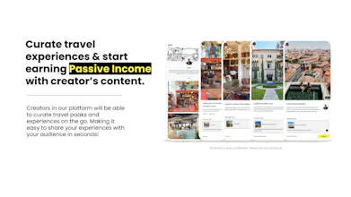 Monetize Travel Content - paak.io gallery image
