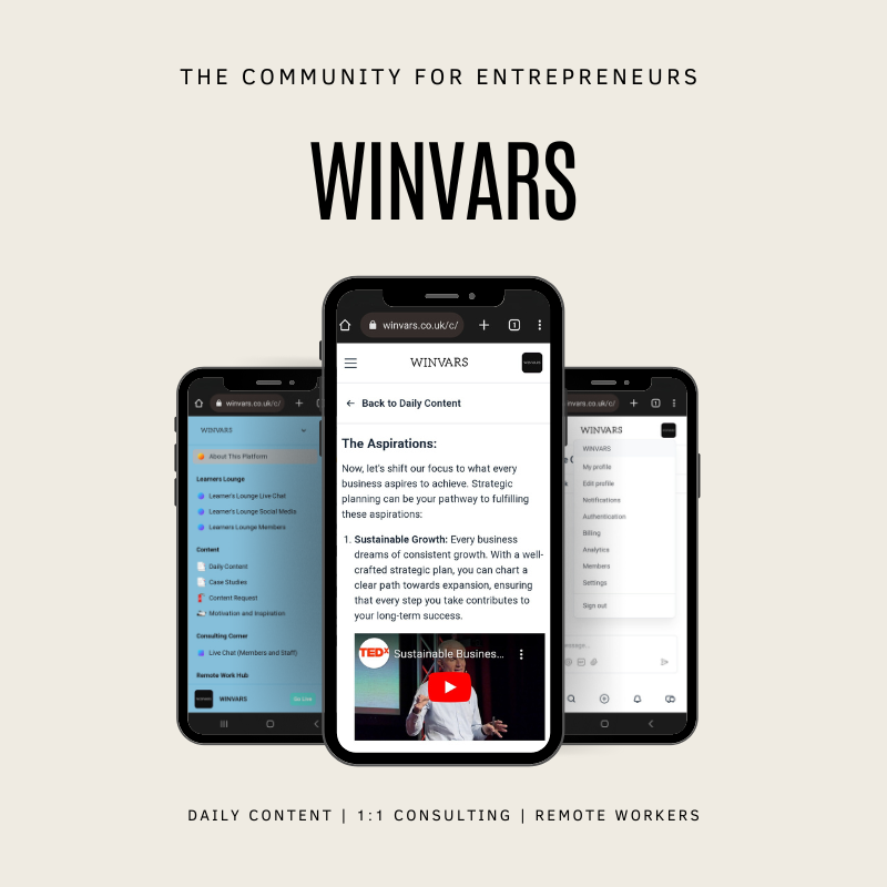 Winvars - Winvars로 기업가 잠재력을 잠금 해제하십시오 미디어 1