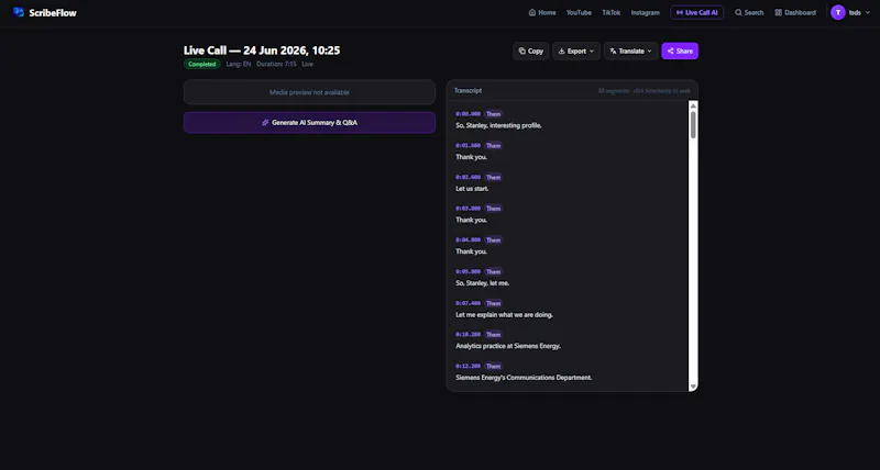 ScribeFlow screenshot 4