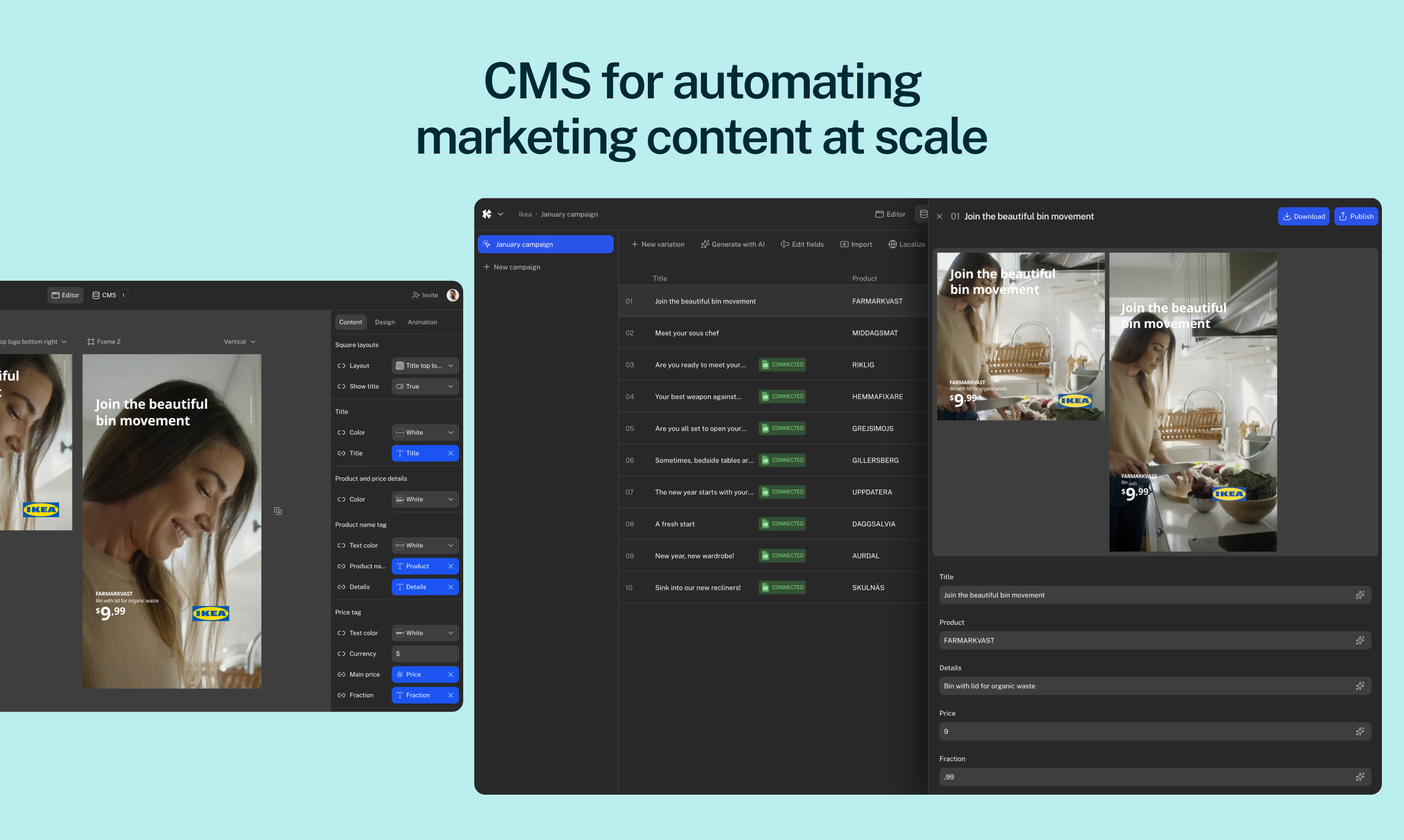 Key Visual - Main product screenshot demonstrating key features and user interface