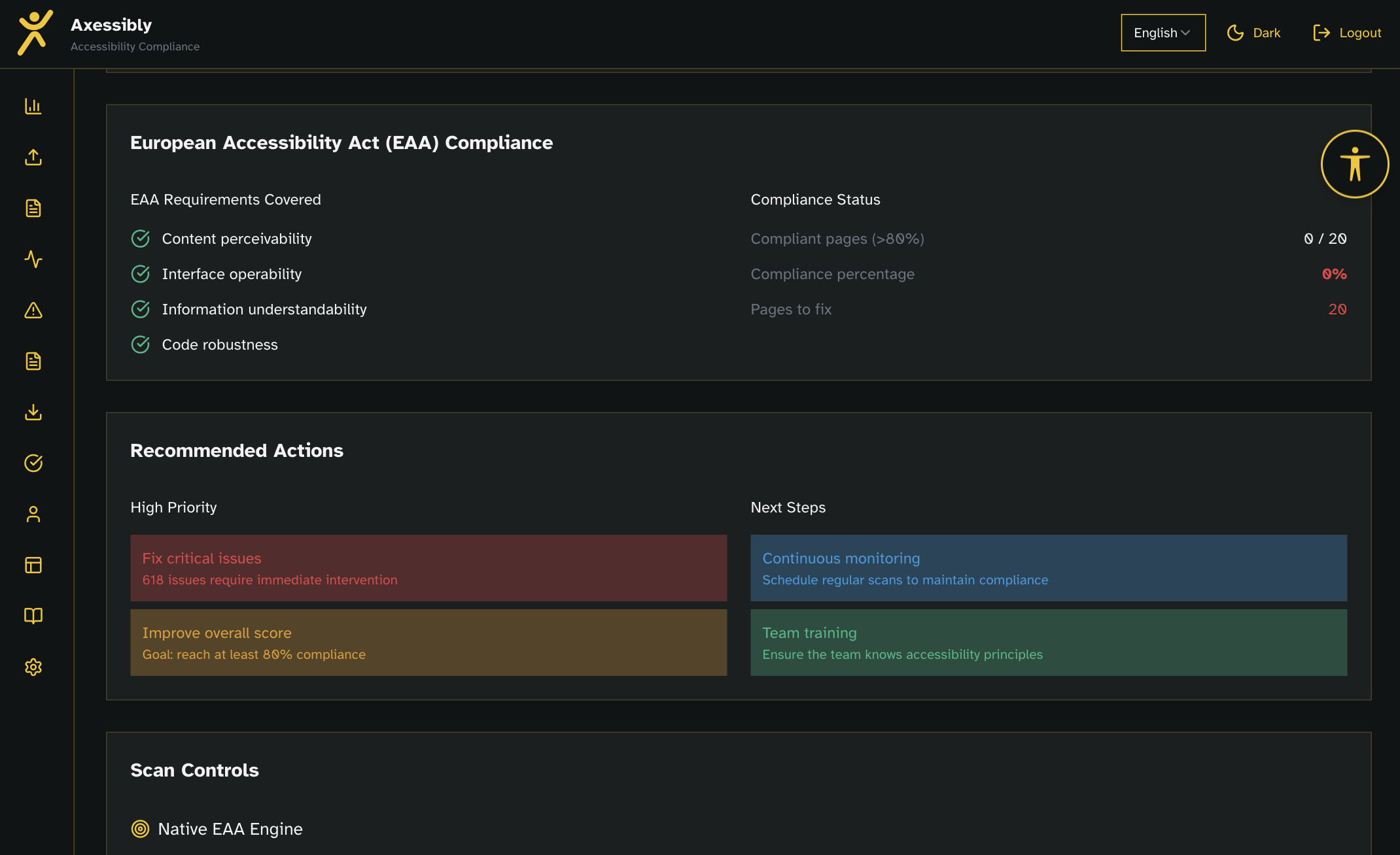 Axessibly - Screenshot 4 showing product features and functionality