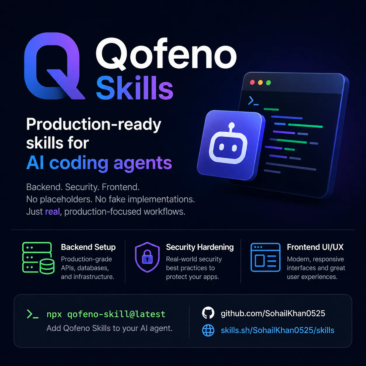 Qofeno Skills