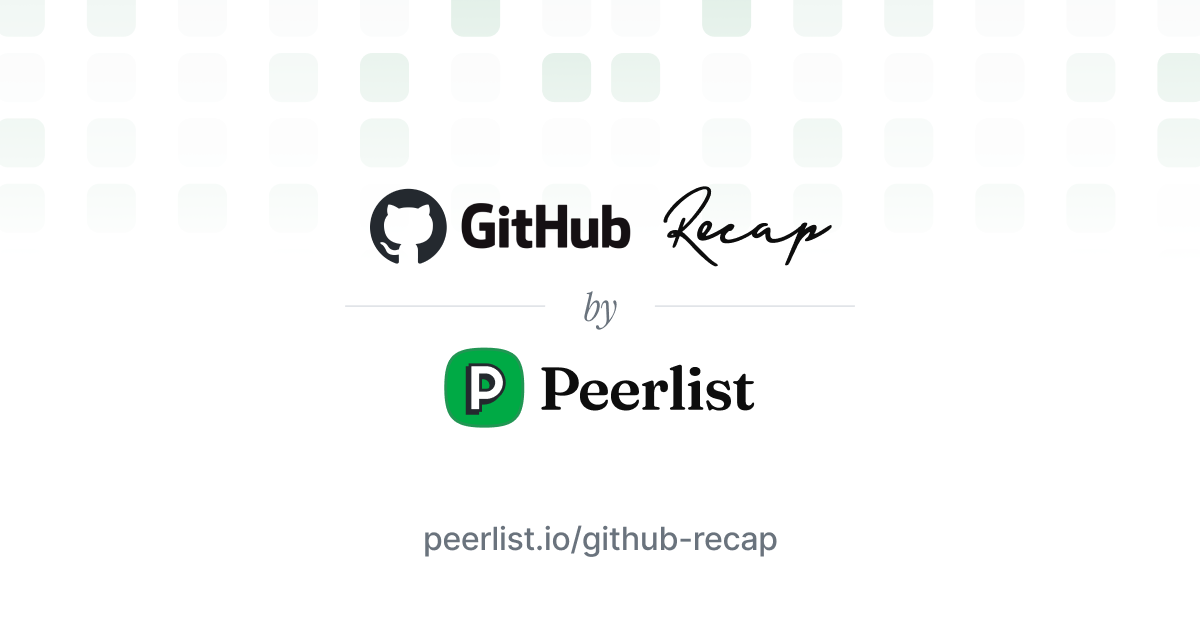 Github Recap - 1000 days of code in a glance media 3