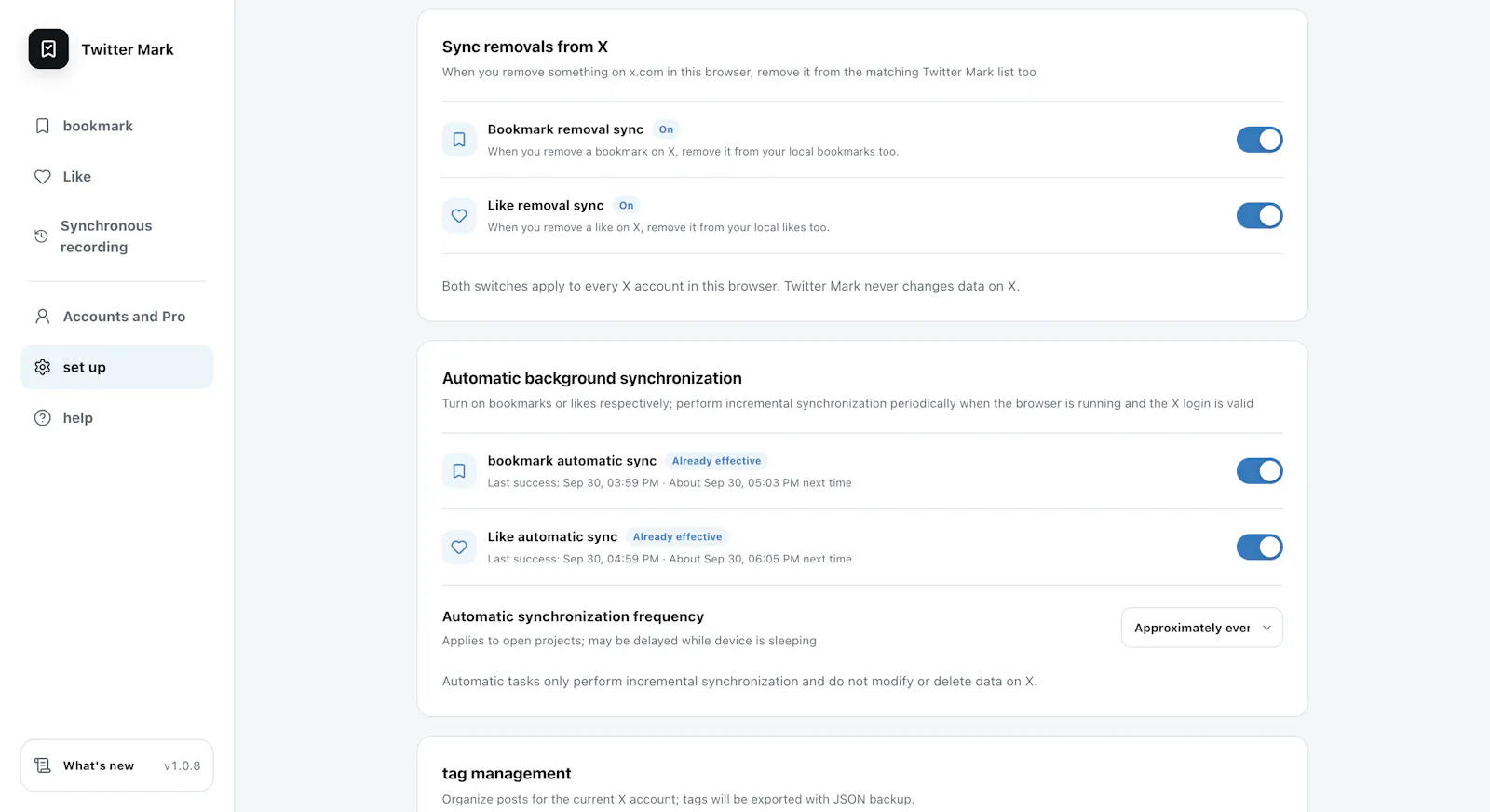 Twitter Mark screenshot 3