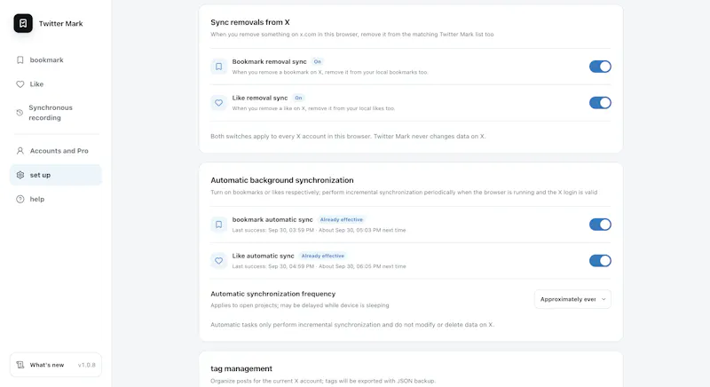 Twitter Mark screenshot 3