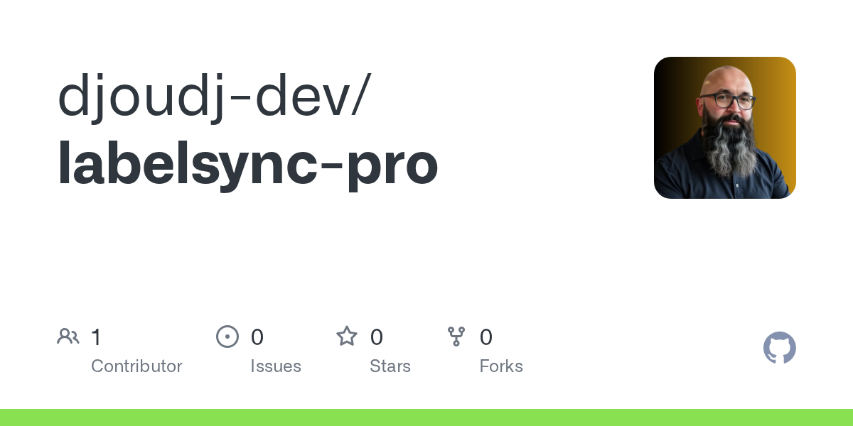 Labelsync Pro - Tüm GitHub depolarınızda otomatik senkronizasyon standartlaştırılmış etiketler medya 1