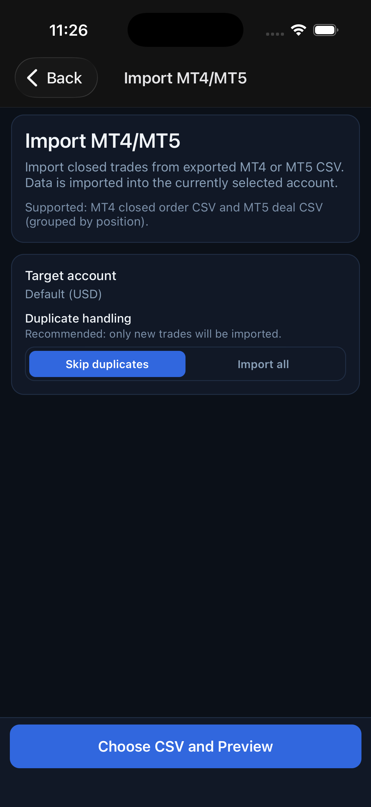 Miraix Trade Journal media 7