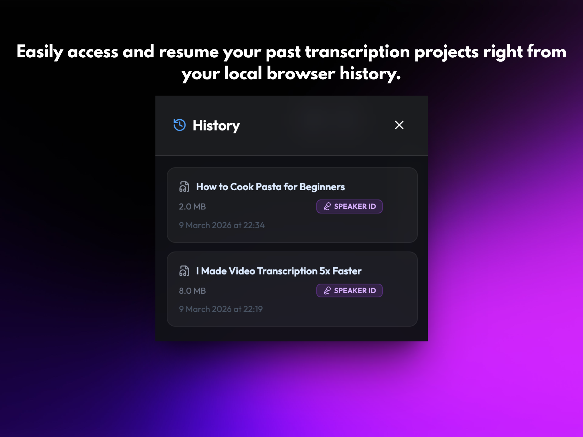 Transcrisper media 5