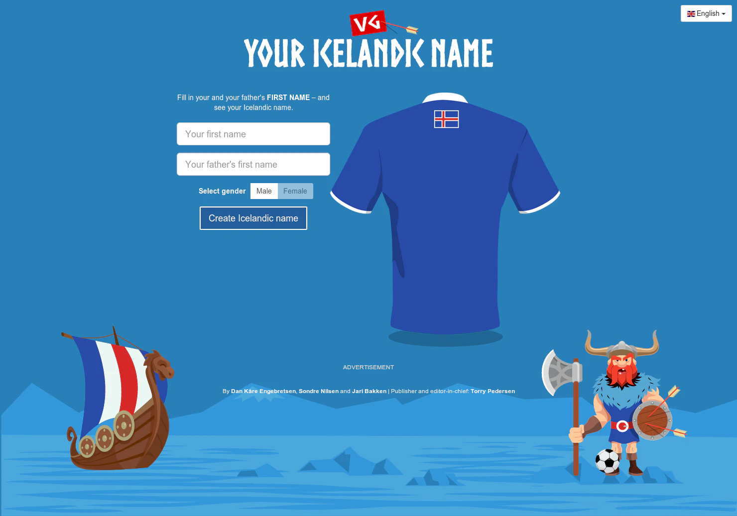 What's your Icelandic name?