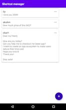 Text Shortcut - Speed chat by acronyms gallery image