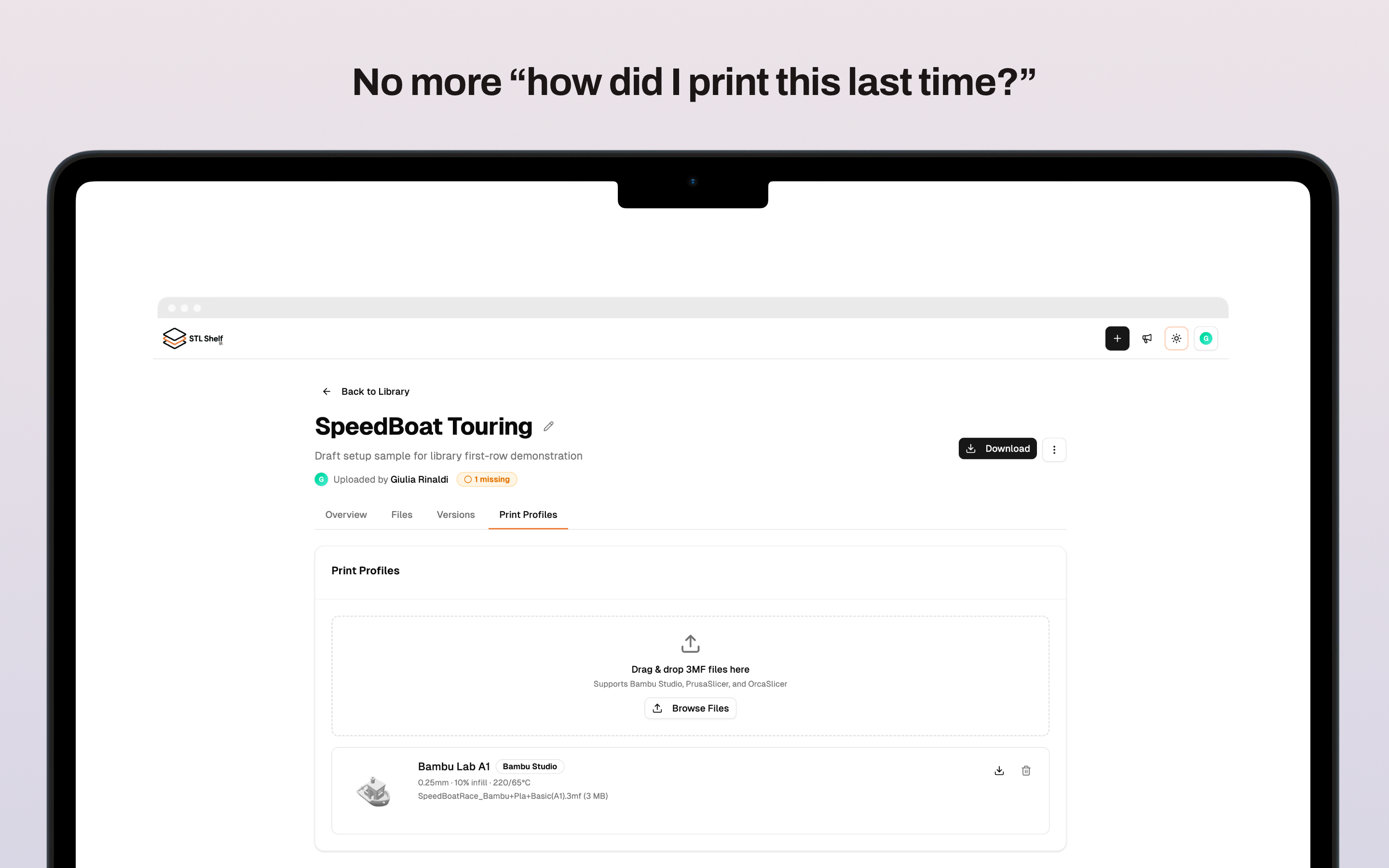 STL Shelf gallery image
