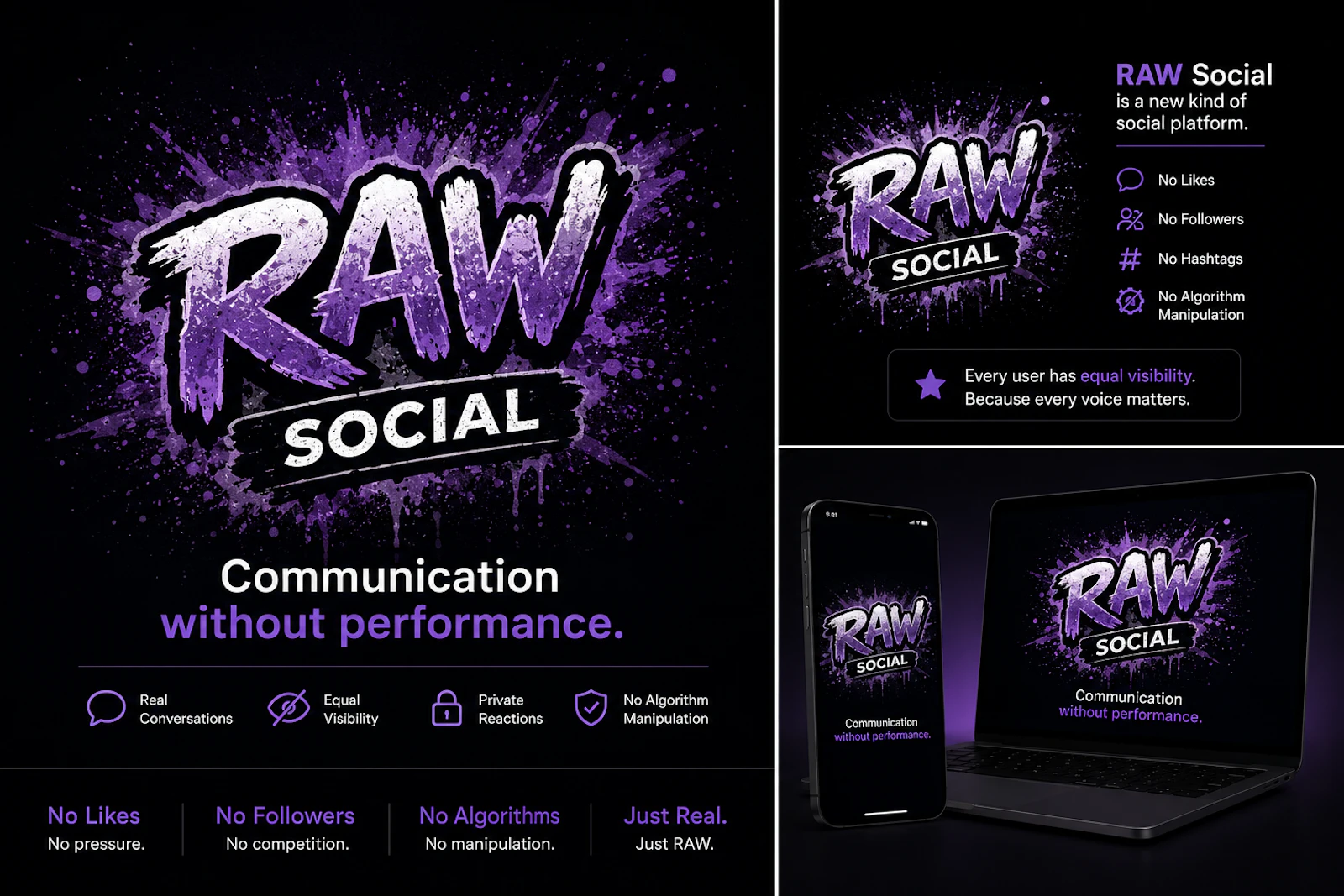 RAW Social screenshot 1