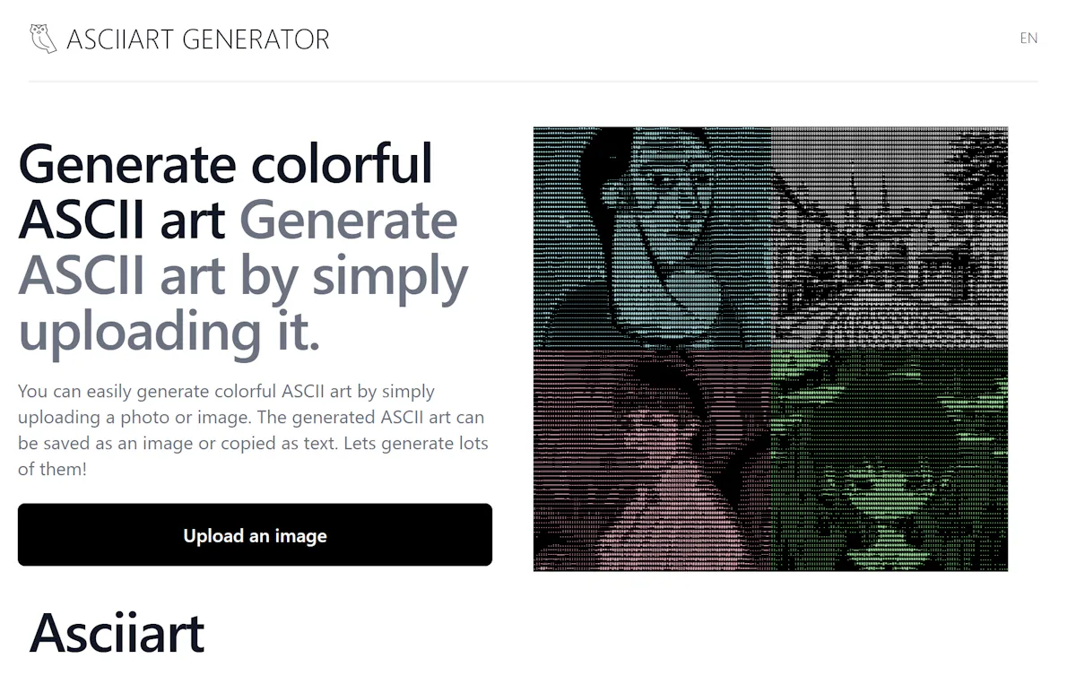 ASCIIART GENERATOR