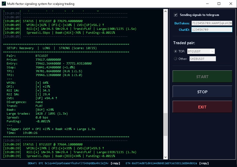 FlowSignal - Main product screenshot demonstrating key features and user interface