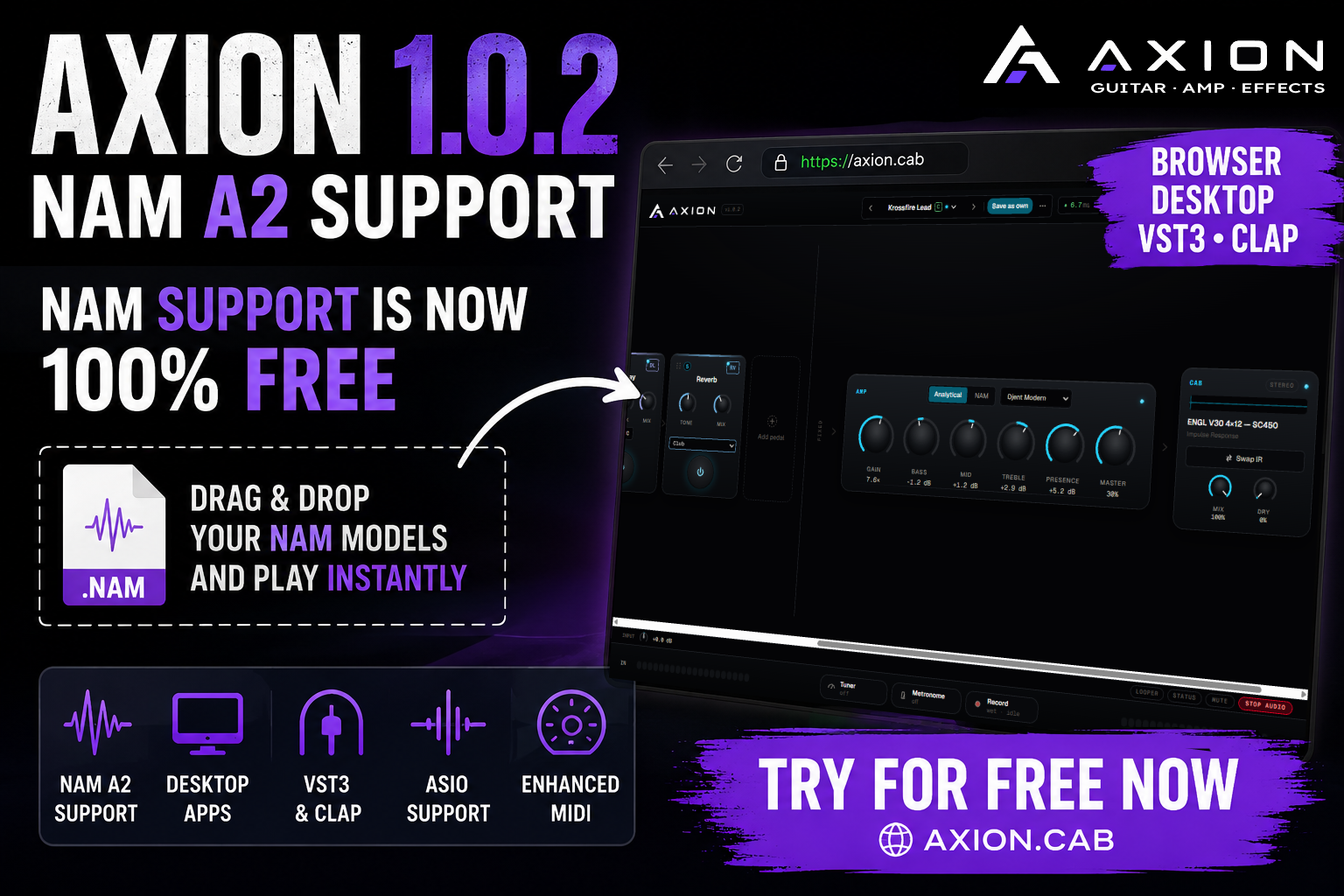 Axion gallery image
