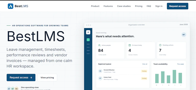 BestLMS screenshot 2