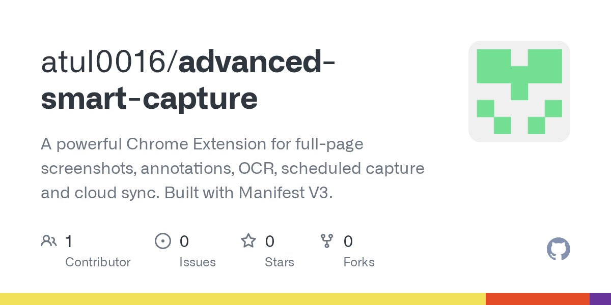 Advanced Smart Capture - Main product screenshot demonstrating key features and user interface