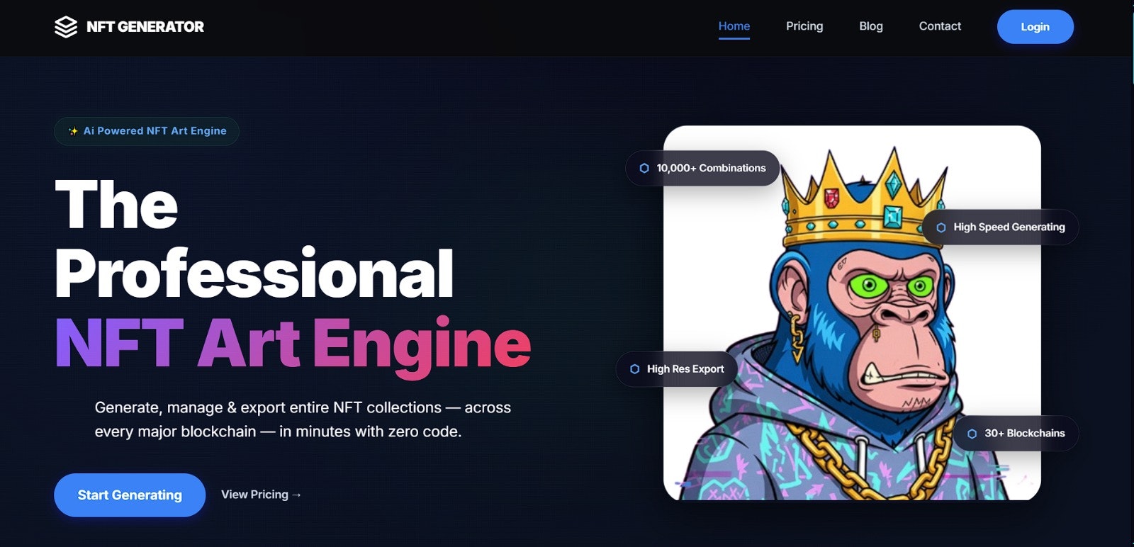 Nft Collections with Metadata Generator. gallery image