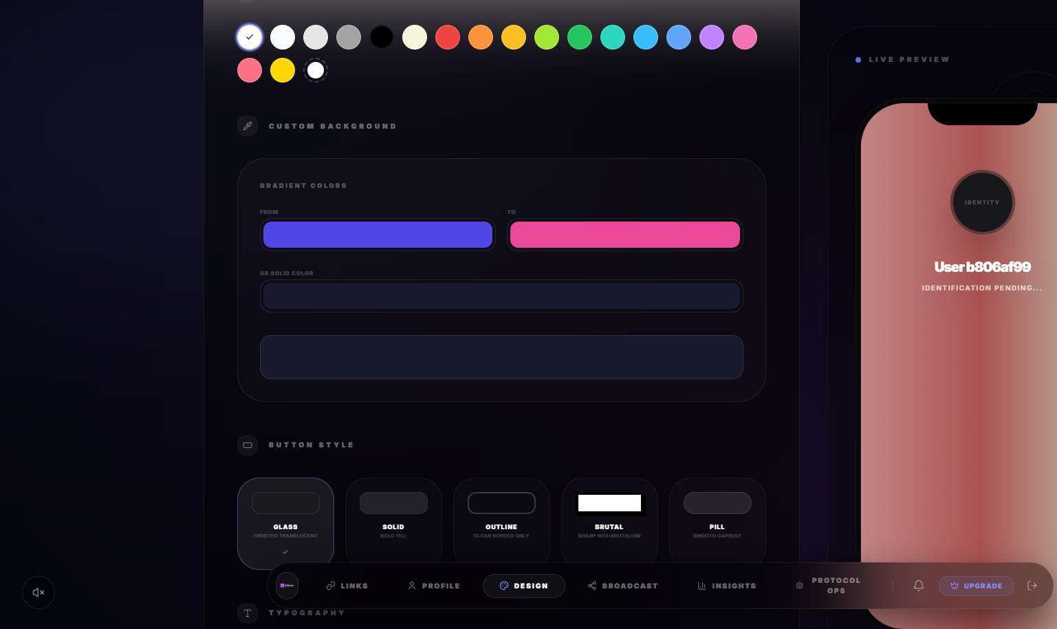 Silovra — High-Converting Link-in-Bio - Screenshot 3 showing product features and functionality