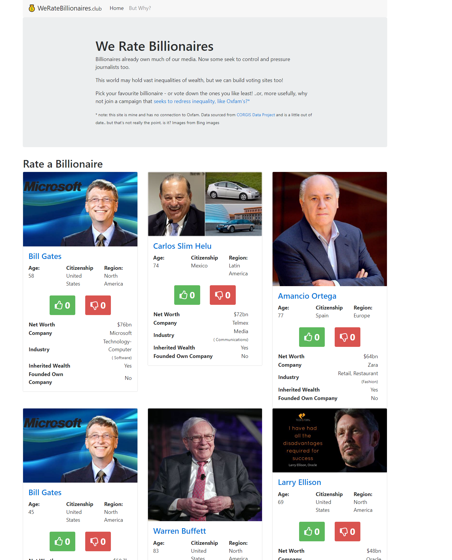 💰 We Rate Billionaires gallery image