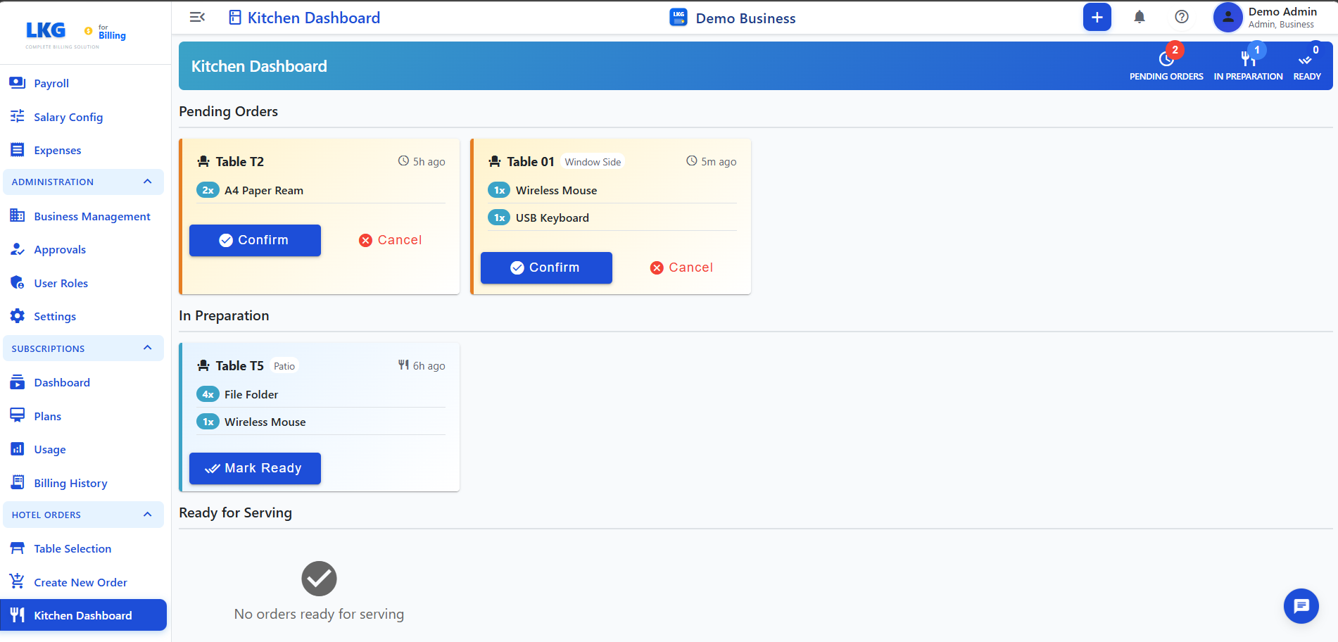 LKG for Billing gallery image