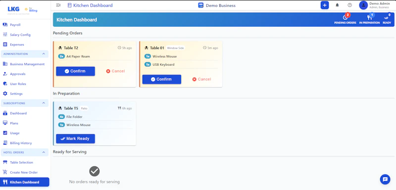 LKG for Billing screenshot 33