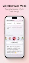 Vibe Translate AI - Translate & Rephrase gallery image