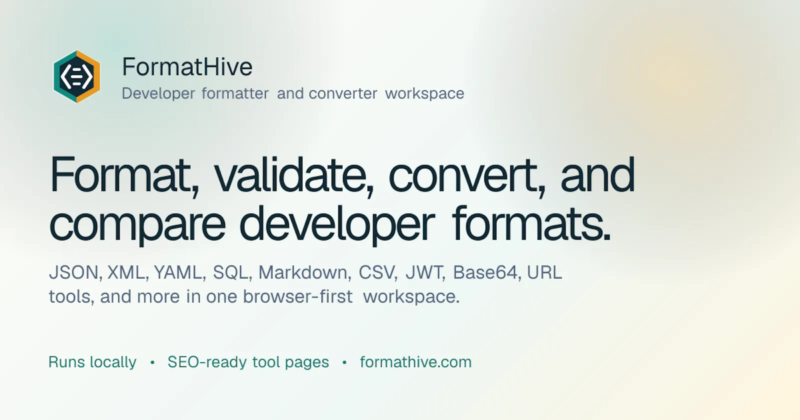 FormatHive screenshot 1