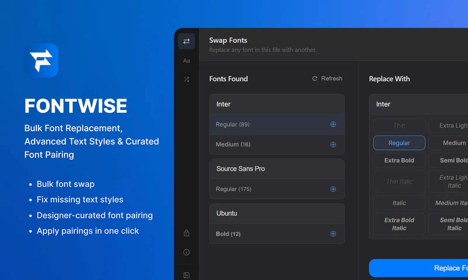 Fontwise screenshot 1