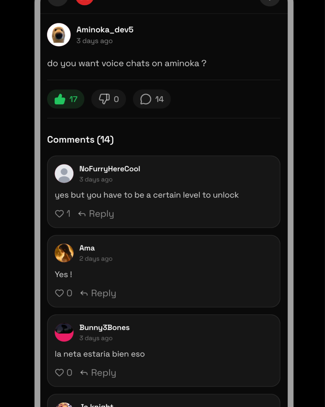 Aminoka - Screenshot 4 showing product features and functionality