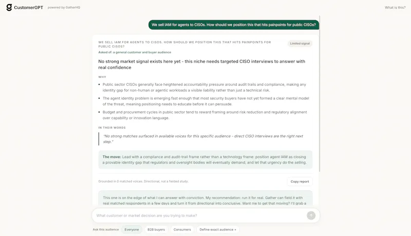 CustomerGPT screenshot 4
