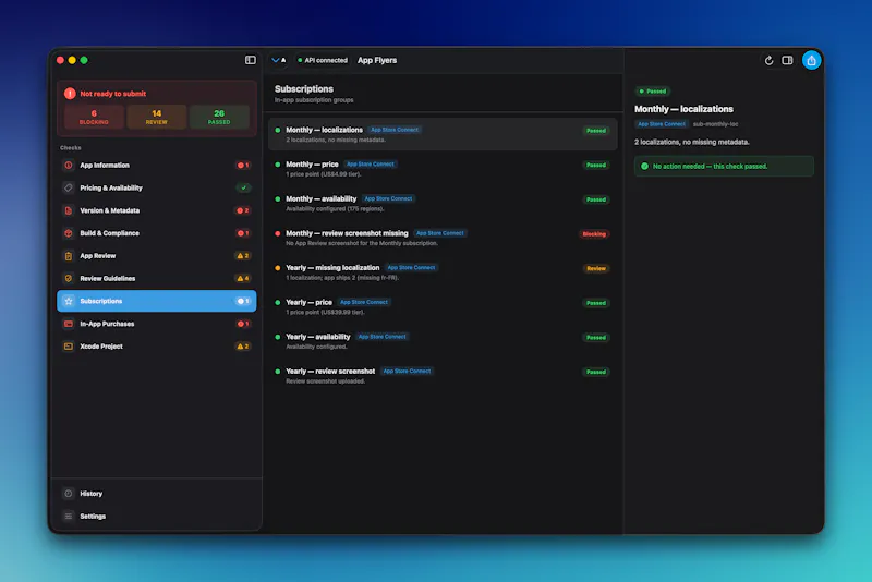 AuditStore screenshot 2