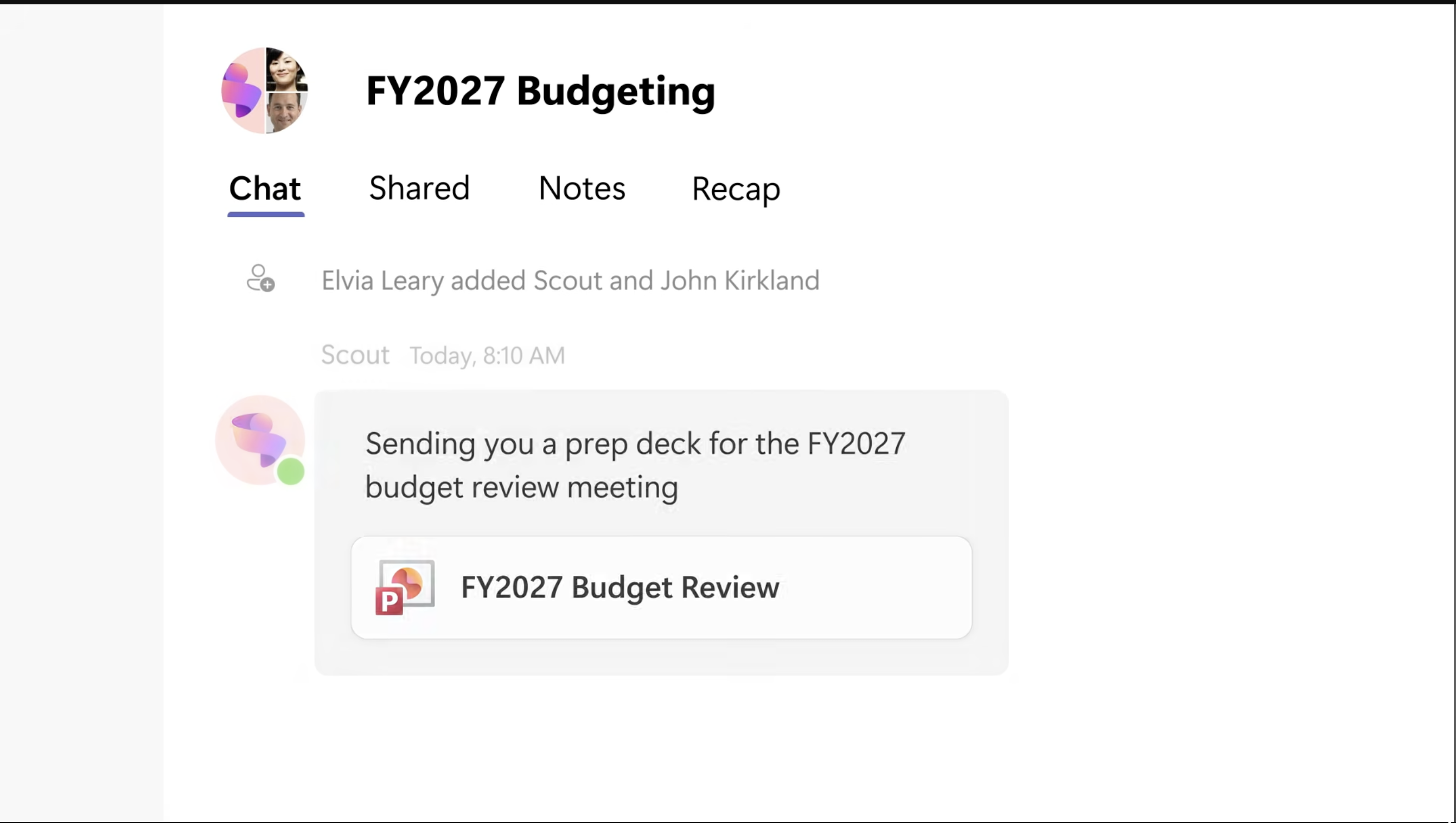 Microsoft Scout gallery image
