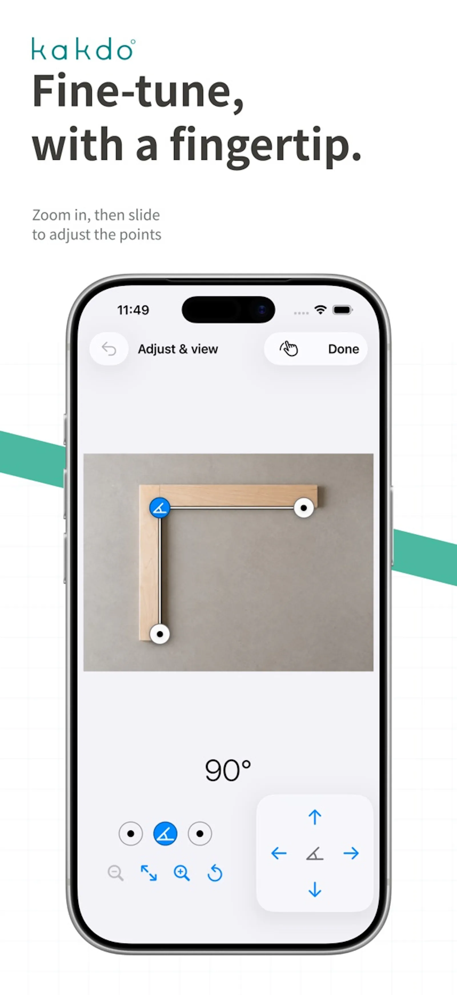 kakdo°: Angle Protractor screenshot 3