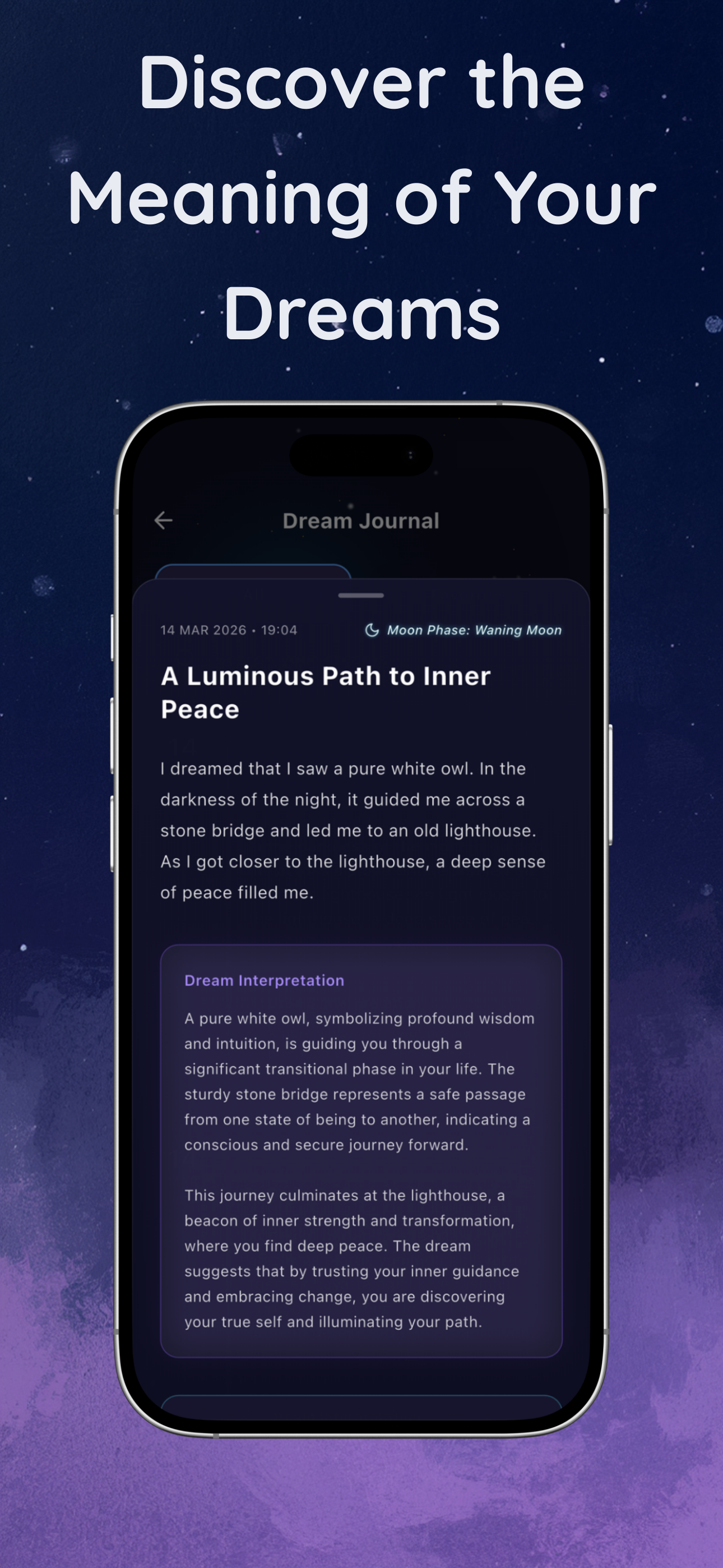 DreamBoat: AI Dream Journal gallery image