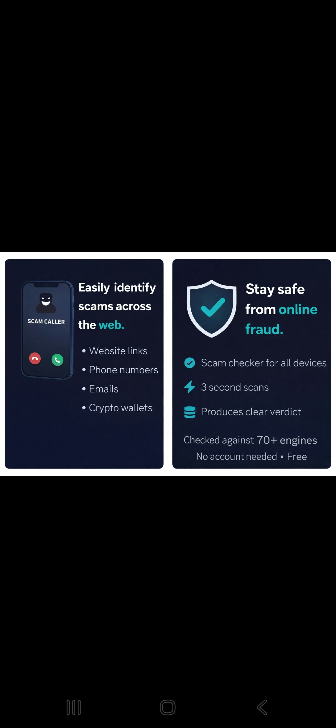 ScamRadar – Scam Detection Tool gallery image