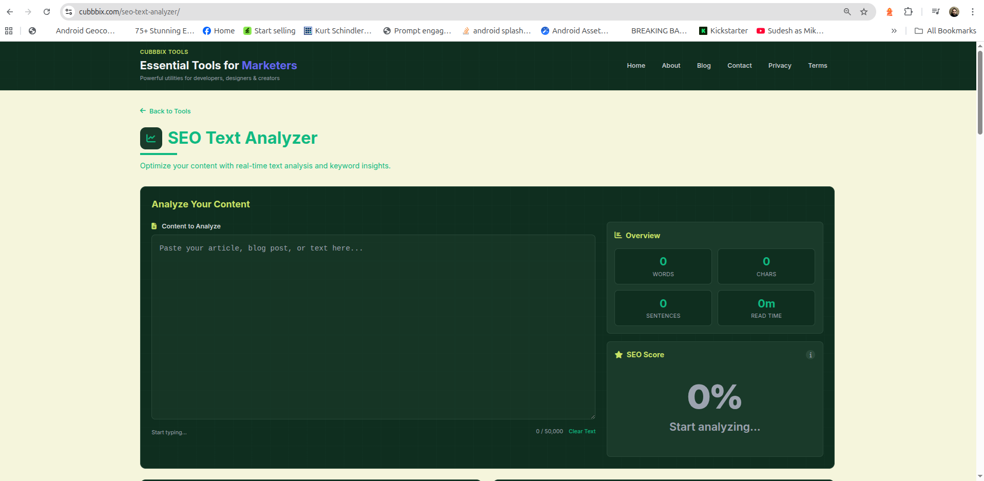 Cubbbix Tools - Screenshot 3 showing product features and functionality